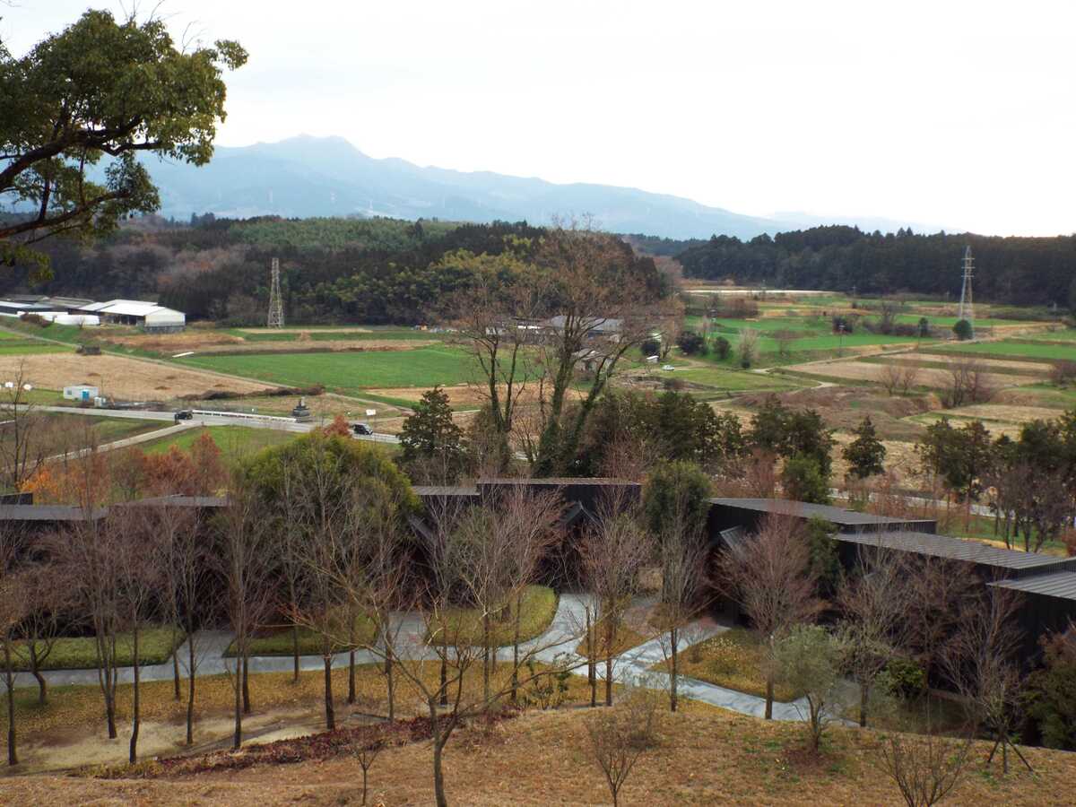 客室へのアプローチ